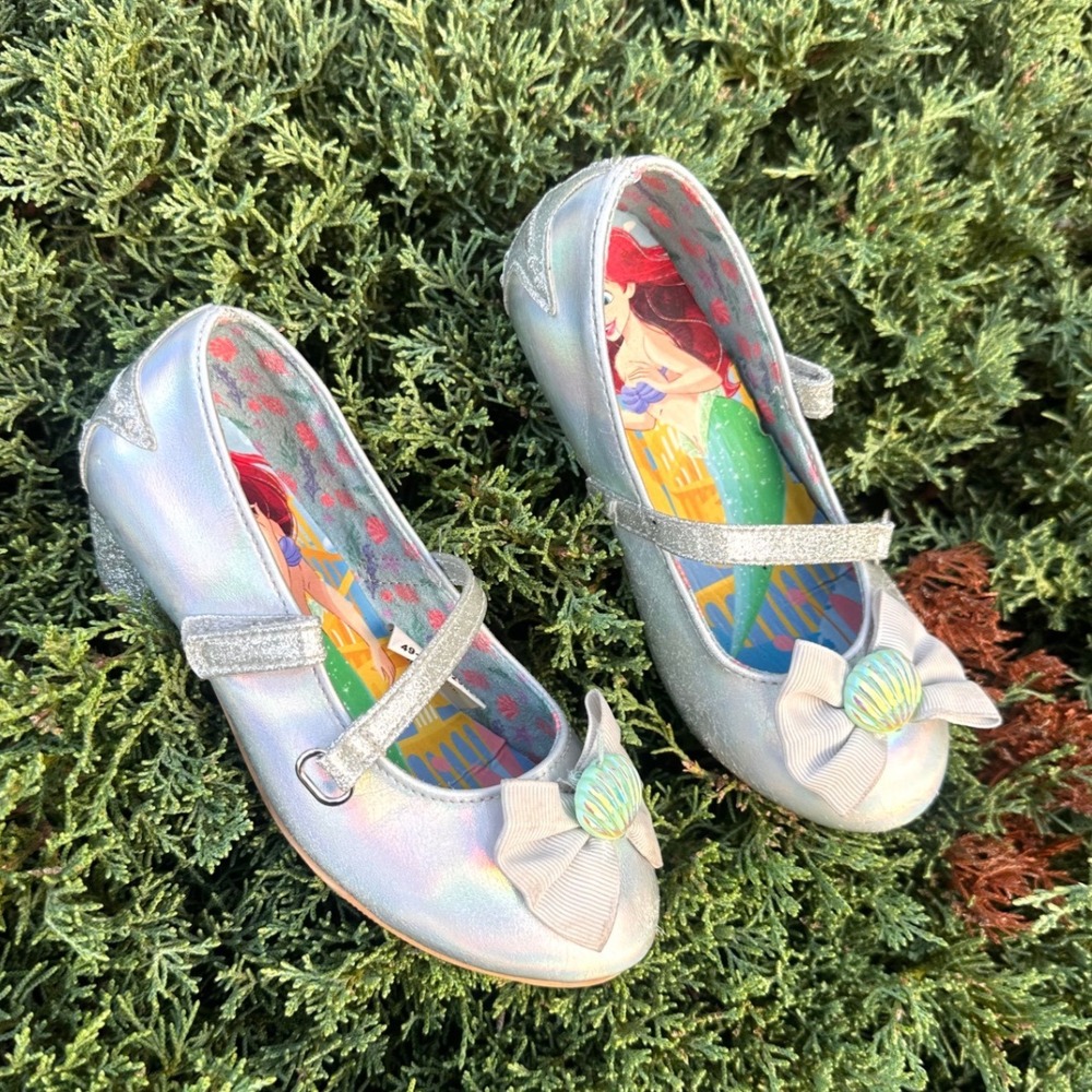 Disney Princess Little Mermaid Ariel Costume Shoes Toddler Size 10